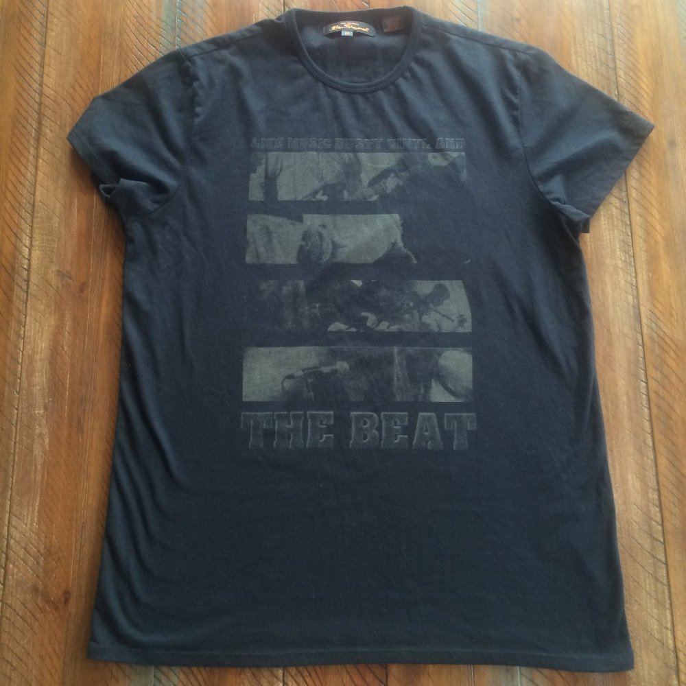 Ben Sherman Graphic Top T Shirt Black XL